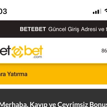 Betebet Kontrol Paneli
